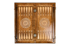 Handmade Wooden Backgammon Set with Russian Coat of Arms, 60 cm - photo 12
