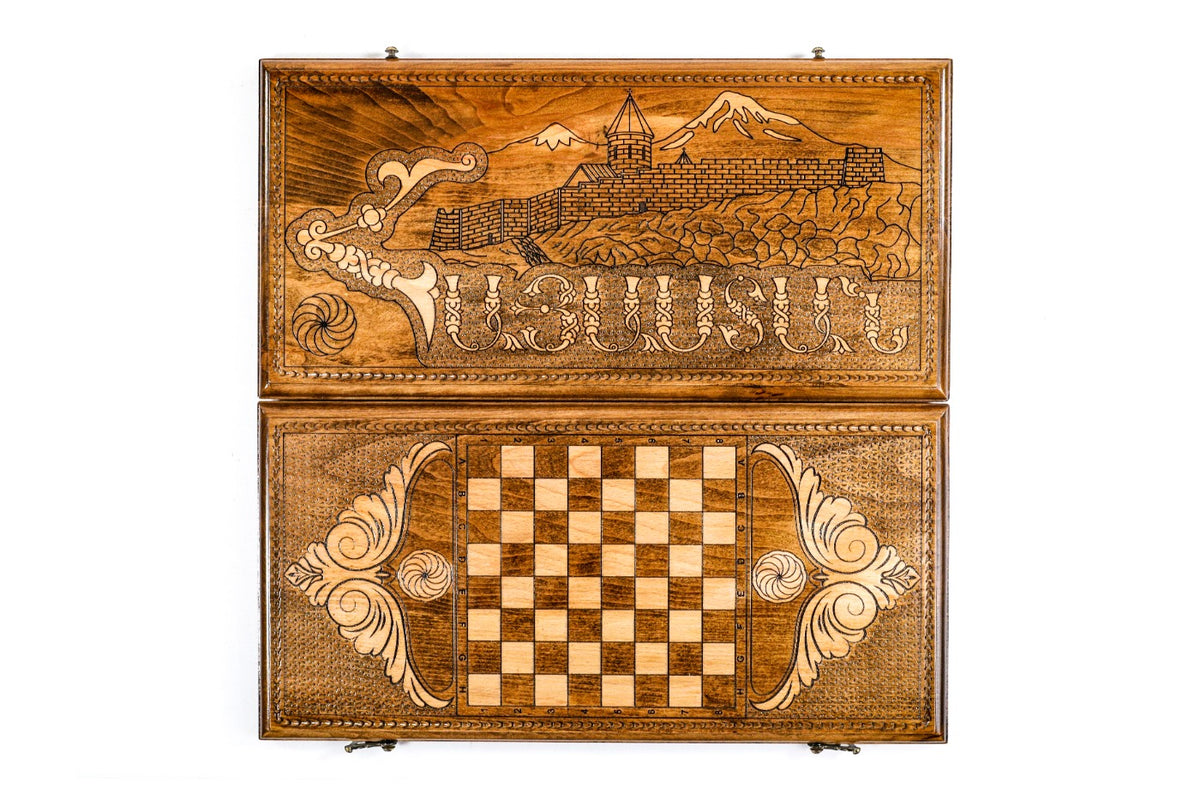 Juego de backgammon con «Hayastan», 50 cm – foto 11