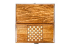 Handmade Wooden Backgammon Set, Classic Board, 30 cm - photo 11