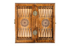 Handmade Wooden Backgammon Set, Classic Board, 30 cm - photo 12