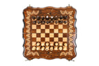 Handmade Wooden Chess and Backgammon Set with Mount Ararat, 30 cm - photo 9