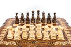 Handmade Wooden Chess and Backgammon Set with Mount Ararat, 30 cm - photo 5