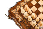 Handmade Wooden Chess and Backgammon Set with Mount Ararat, 30 cm - photo 11
