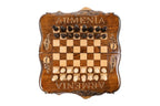 Handmade Wooden Chess Set with Ararat Outline, 30 cm - photo 11