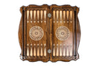 Handmade Wooden Backgammon Set with Armenian Coat of Arms, 60 cm - photo 12