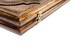 Handmade Wooden Backgammon Set with Etchmiadzin Cathedral, 60 cm - photo 7