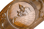 Handmade Wooden Backgammon Set with Geghard Monastery, 60 cm - photo 2