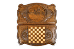 Handmade Wooden Backgammon Set with Geghard Monastery, 60 cm - photo 11