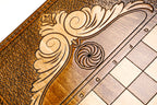 Handmade Wooden Backgammon Set with Hayastan, 60 cm - photo 10