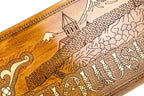 Handmade Wooden Backgammon Set with Hayastan, 60 cm - photo 2