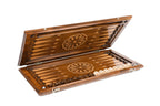 Handmade Wooden Two-Sided Backgammon Set with Artsakh Monument and Gandzasar, 60 cm - photo 5