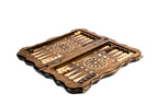 Handmade Wooden Chess and Backgammon Set with Contour Outline, 50 cm - photo 3