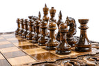 Handmade Wooden Chess and Backgammon Set with Armenian Ornament, 50 cm - photo 11
