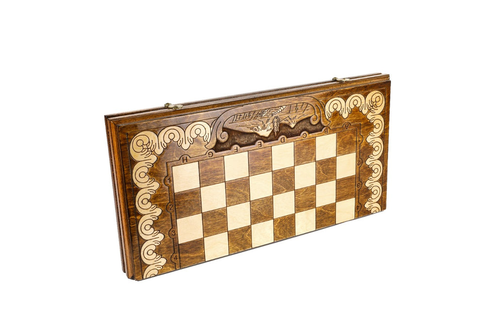 Handmade Wooden Chess Set with Mount Ararat, 50 cm - photo 7