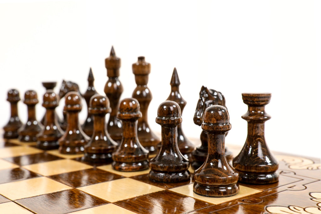 Handmade Wooden Chess Set with Mount Ararat, 50 cm - photo 8