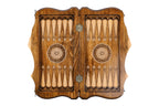Handmade Wooden Backgammon Set with Etchmiadzin Cathedral and Ararat Outline, 50 cm - photo 12