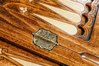 Handmade Wooden Backgammon Set with Etchmiadzin Cathedral and Ararat Outline, 50 cm - photo 10