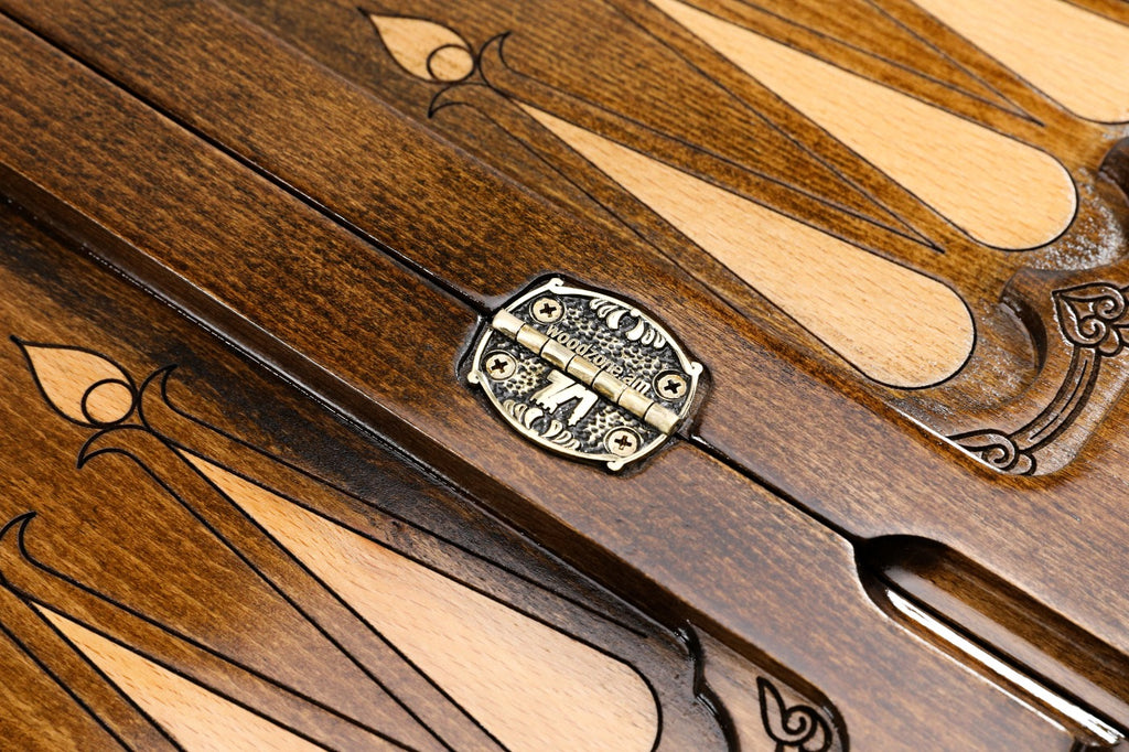 Handmade Wooden Backgammon Set with Church of St. Gayane, 60 cm - photo 9