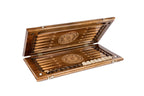 Handmade Wooden Backgammon Set with Etchmiadzin Cathedral, 60 cm - photo 5