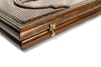 Handmade Wooden Backgammon Set with Etchmiadzin Cathedral, 60 cm - photo 8