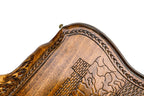 Handmade Wooden Backgammon Set with Khor Virap Monastery, Hayastan and Ararat Outline, 40 cm - photo 10
