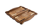 Handmade Wooden Backgammon Set with Argentine Coat of Arms, 60 cm - photo 3