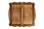 Handmade Wooden Backgammon Set with Dagestan Coat of Arms, 60 cm - photo 12