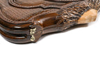 Handmade Wooden Backgammon Set with Armenian Coat of Arms and Ararat Outline, 60 cm - photo 7