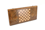Handmade Wooden Backgammon Set with Armenian Coat of Arms, 60 cm - photo 4