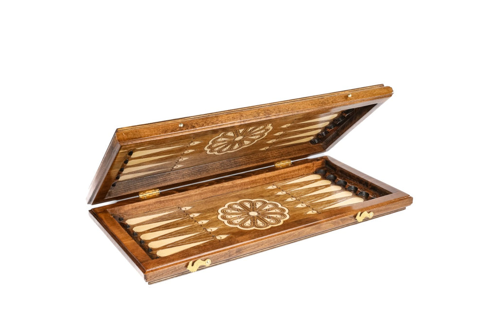 Handmade Wooden Backgammon Set with Mount Ararat, 50 cm - photo 2