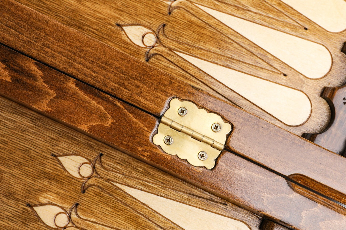 Handmade Wooden Backgammon Set with Mount Ararat, 50 cm - photo 10