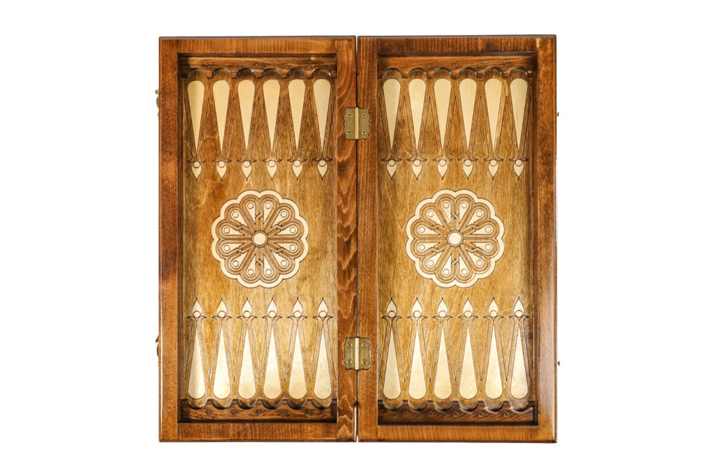 Handmade Wooden Backgammon Set with Mount Ararat, 50 cm - photo 12