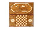 Handmade Wooden Backgammon Set with Mount Ararat, 50 cm - photo 11