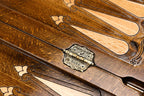 Handmade Wooden Backgammon Set with Uzbekistan Coat of Arms, 60 cm - photo 9