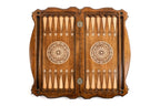 Handmade Wooden Backgammon Set with Uzbekistan Coat of Arms, 60 cm - photo 12