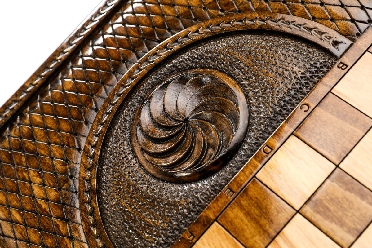 Juego de backgammon con el monasterio de Khor Virap, 60 cm – foto 10