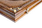 Handmade Wooden Backgammon Set with Noravank Monastery, 60 cm - photo 8