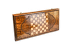 Handmade Wooden Backgammon Set with Church of St. Hripsime, 60 cm - photo 4