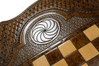 Handmade Wooden Backgammon Set with Russian Coat of Arms, 60 cm - photo 10