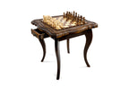 Handmade Wooden Table Chess Set with Drawers, 60 cm - photo 3