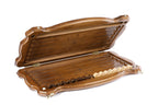 Handmade Walnut Backgammon Set with Octagram, 60 cm - photo 5