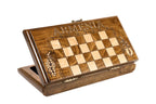 Handmade Wooden Chess Set, Classic Board, 30 cm - photo 4