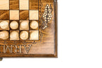 Handmade Wooden Chess Set, Classic Board, 30 cm - photo 6
