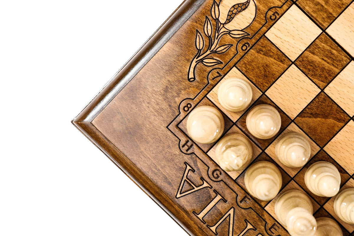 Juego de ajedrez clásico, 30 cm (modelo 21222) – foto 8