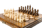 Handmade Wooden Chess Set, Classic Board, 30 cm - photo 2