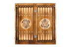 Handmade Wooden Backgammon Set with 100 Dollar Bill, 60 cm - photo 9