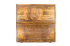 Handmade Wooden Backgammon Set with 100 Dollar Bill, 60 cm - photo 4