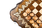 Handmade Wooden Chess and Backgammon Set with Armenian Ornament, 30 cm - photo 12