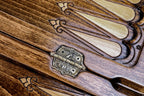 Handmade Wooden Backgammon Set with Armenian Coat of Arms and Ararat Outline, 40 cm - photo 10