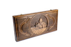 Handmade Wooden Backgammon Set with Geghard Monastery, 60 cm - photo 6